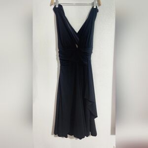 White House Black Market Black Cocktail Gown